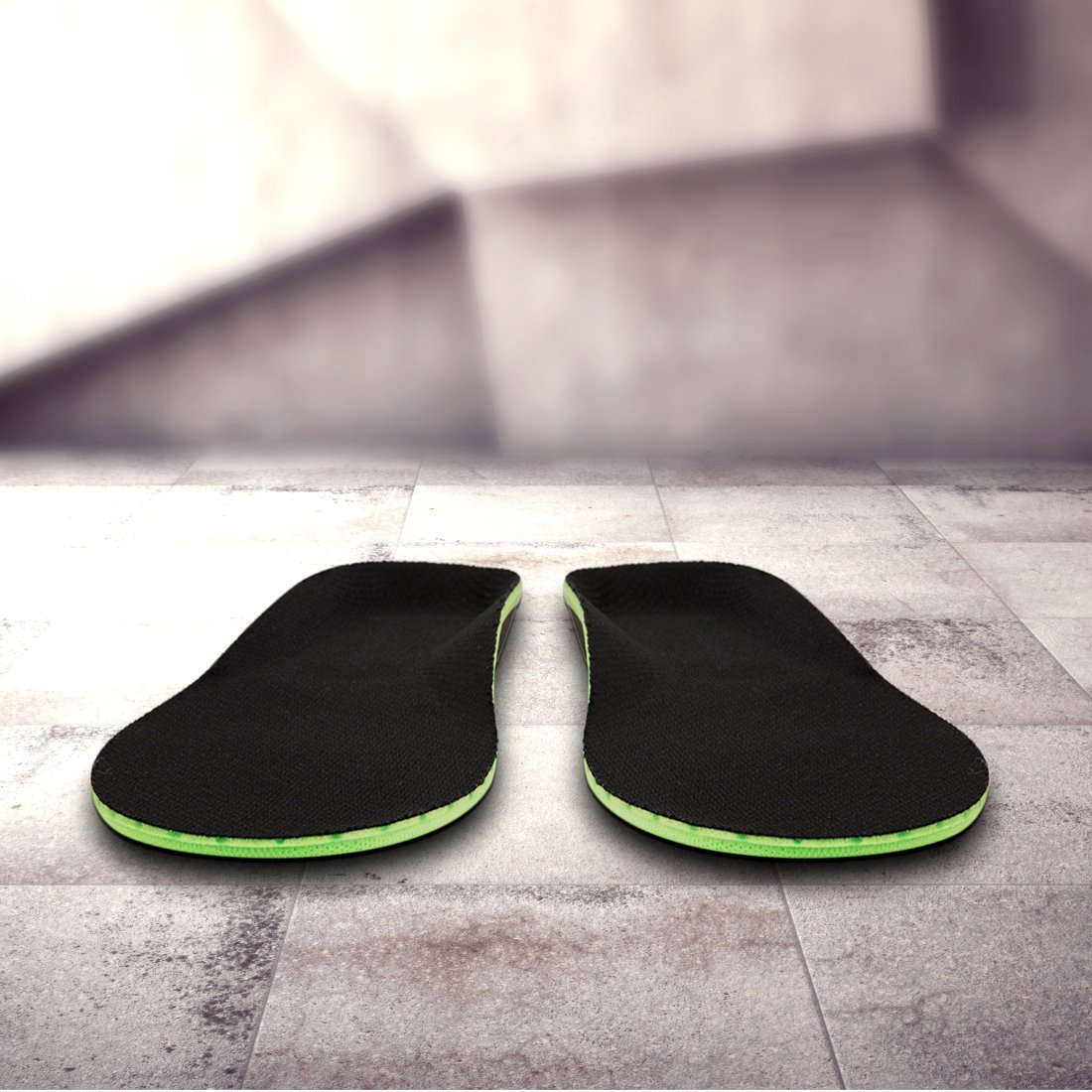 2018 New Design Shock Absorption PU Shoe Insoles for Running