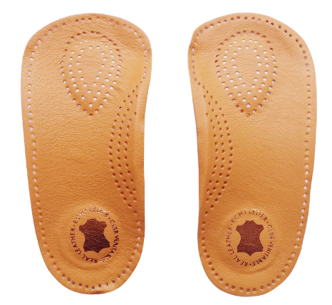 Sheepskin Genuine Leather Metatarsal Massage Arch Support Orthotics Shoe Insoles