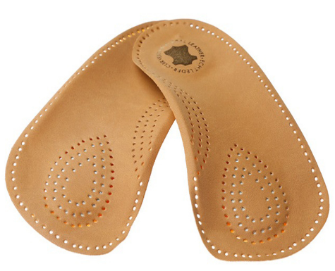 Sheepskin Genuine Leather Metatarsal Massage Arch Support Orthotics Shoe Insoles