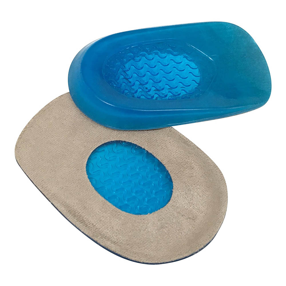 Gel Heel Cups for Heel Spurs Massaging Cushions Provide Foot Relief