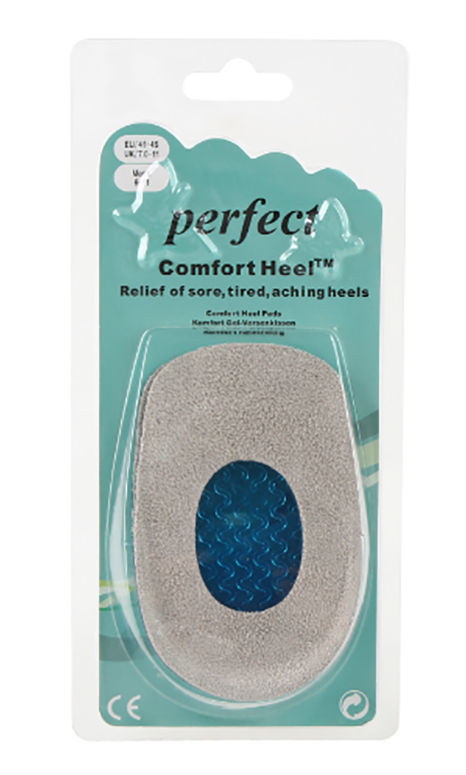 Gel Heel Cups for Heel Spurs Massaging Cushions Provide Foot Relief