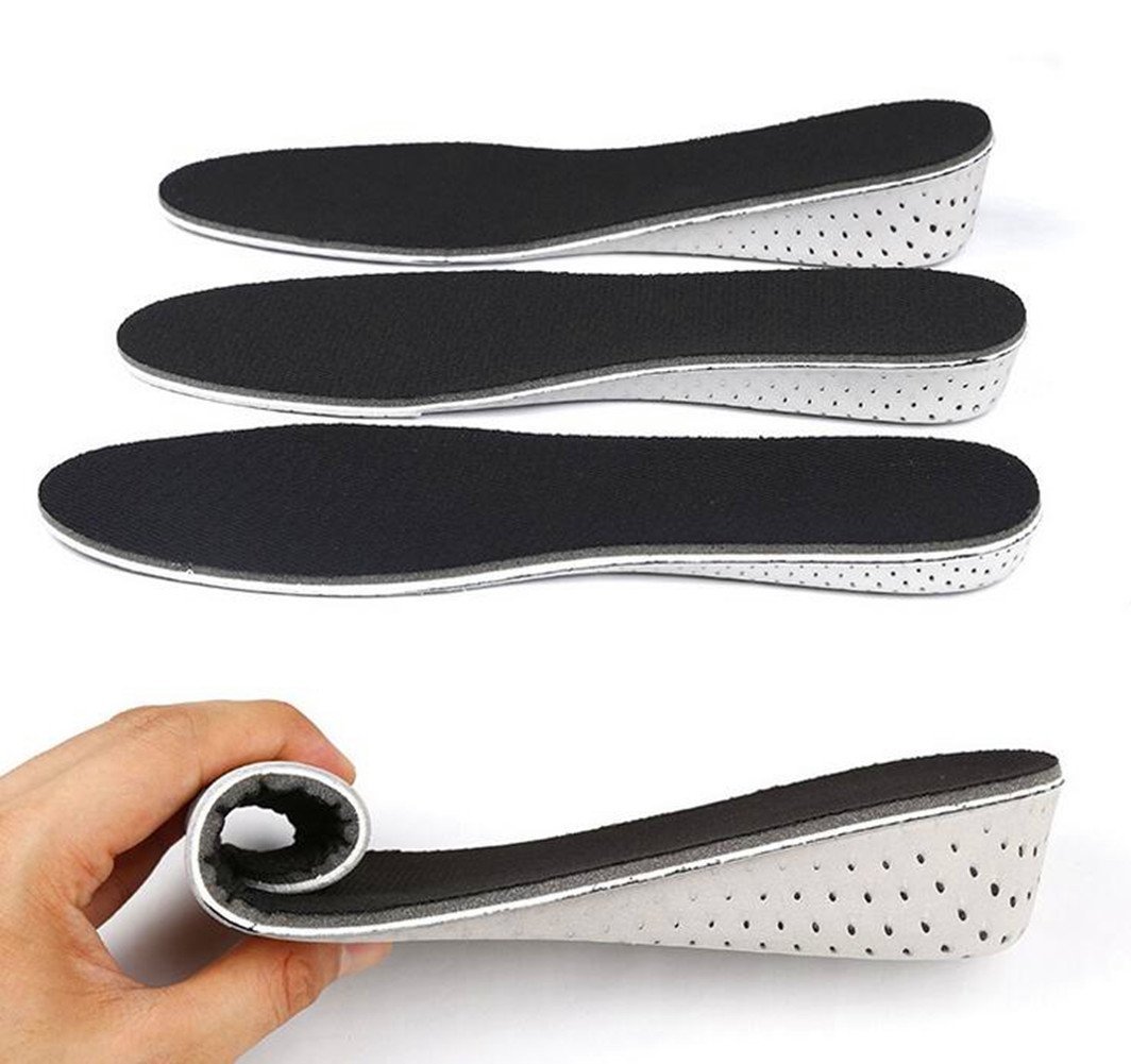 2018 Super Comfort Shock Absorption EVA Height Increase Insole with Soft Foam