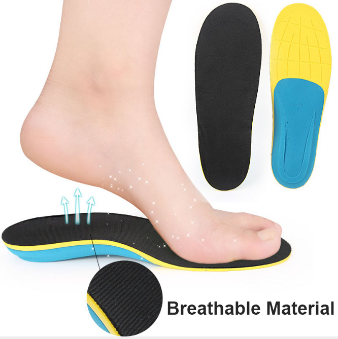 High Elastic Wearable Arch Support Flat Foot Correction Orthotic EVA Insole