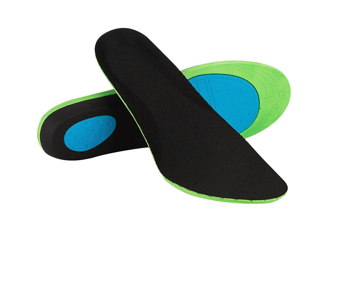 2019 New Design Shock Absorption PU Shoe Insoles Copper Fit Balance Insoles For Running
