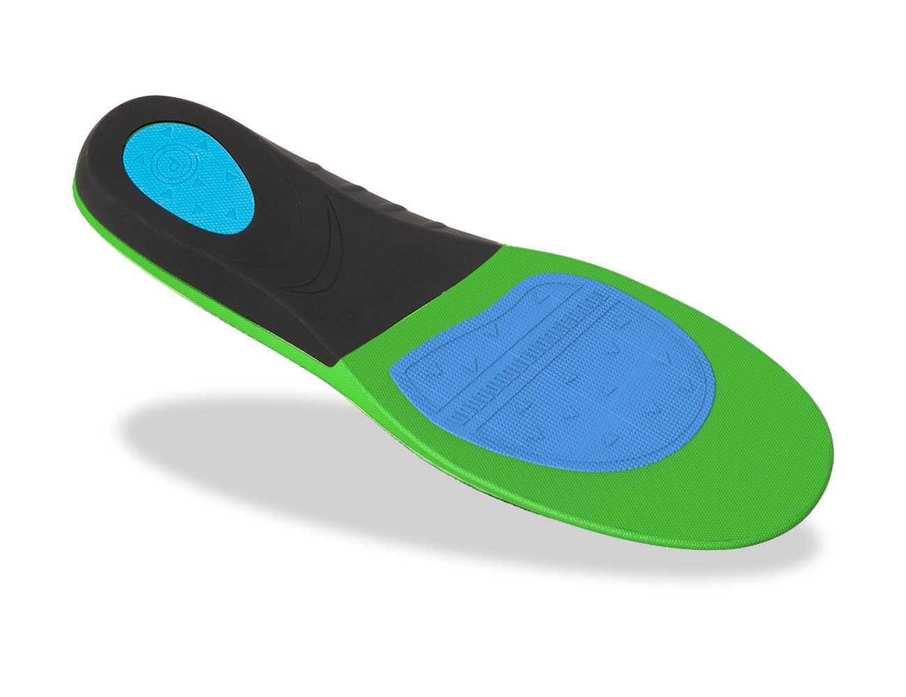 2019 New Design Shock Absorption PU Shoe Insoles Copper Fit Balance Insoles For Running