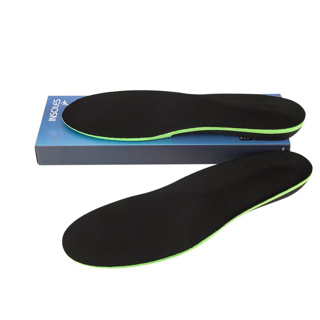 2019 New Design Shock Absorption PU Shoe Insoles Copper Fit Balance Insoles For Running