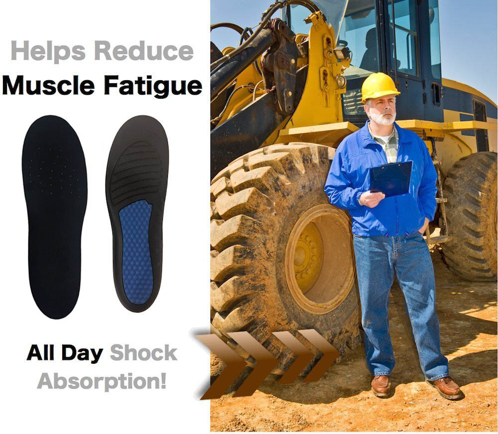 Full Length Eva Arch Support Shoes Insole For Men Women