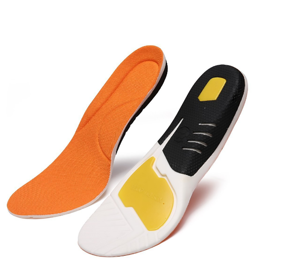 Shock Absorption Hi-poly Foam PU Insole Arch Support Professional PU Foam Soccer Insole