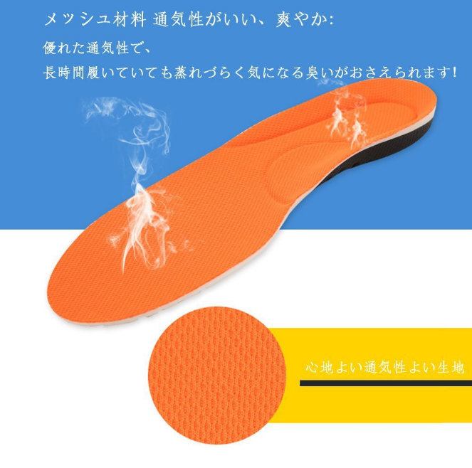 Shock Absorption Hi-poly Foam PU Insole Arch Support Professional PU Foam Soccer Insole