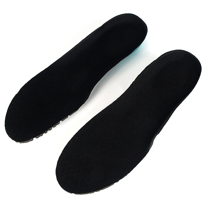 Spring Loaded Insoles Sports Running Shoes Gel Insoles Shock Absorption Height Increase Pads