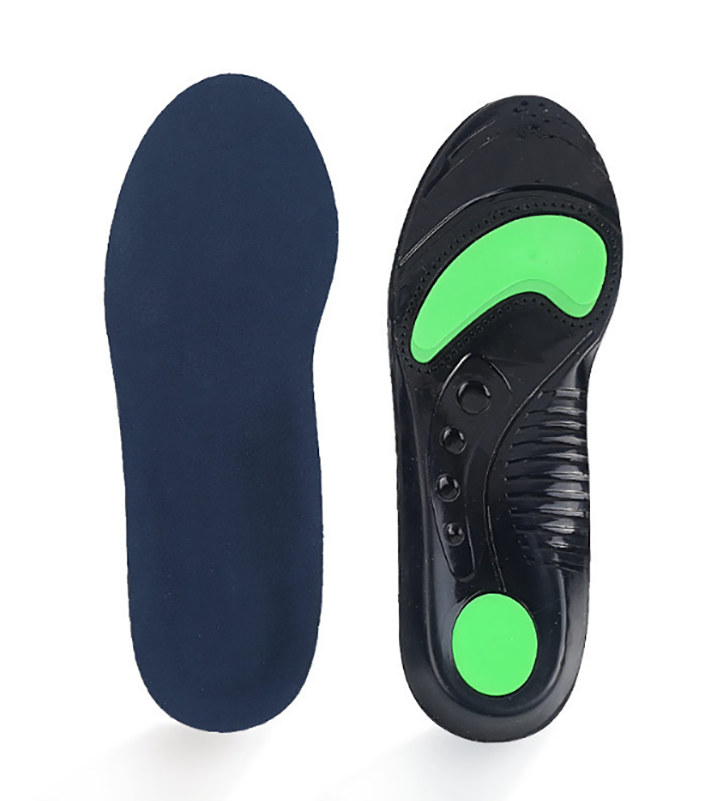 2018 Hot Selling Ergonomic Design Comfort Washable Shock Absorption Gel Arch Support Plantar Fasciitis Orthotics Sport Insoles