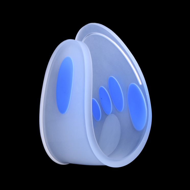 2018 Hot Selling Healthy Care Shock Absorption Plantar Fasciitis Pain Relief Medical Grade Silicone Sport Insole