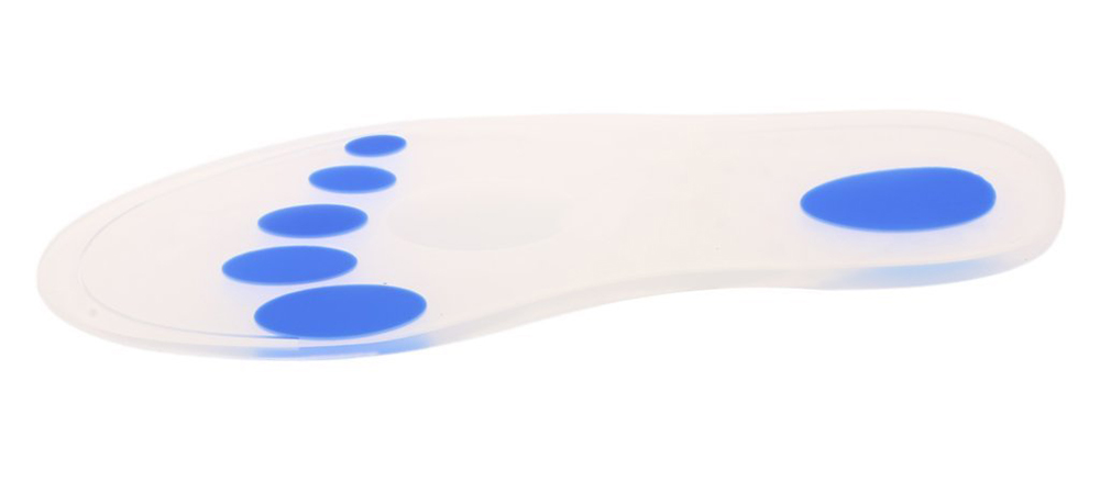 Silicone Liquid Gel Insoles Comfort Medical Silicone Gel Shoe Insoles
