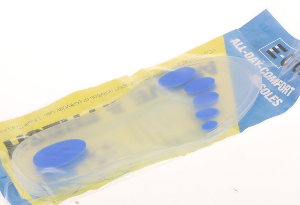 Silicone Liquid Gel Insoles Comfort Medical Silicone Gel Shoe Insoles