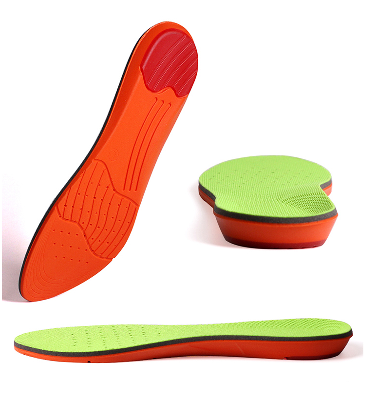2018 Newest Sports Insoles PU Memory Foam Insoles for Any Shoe Size
