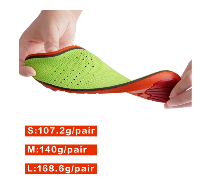 2018 Newest Sports Insoles PU Memory Foam Insoles for Any Shoe Size