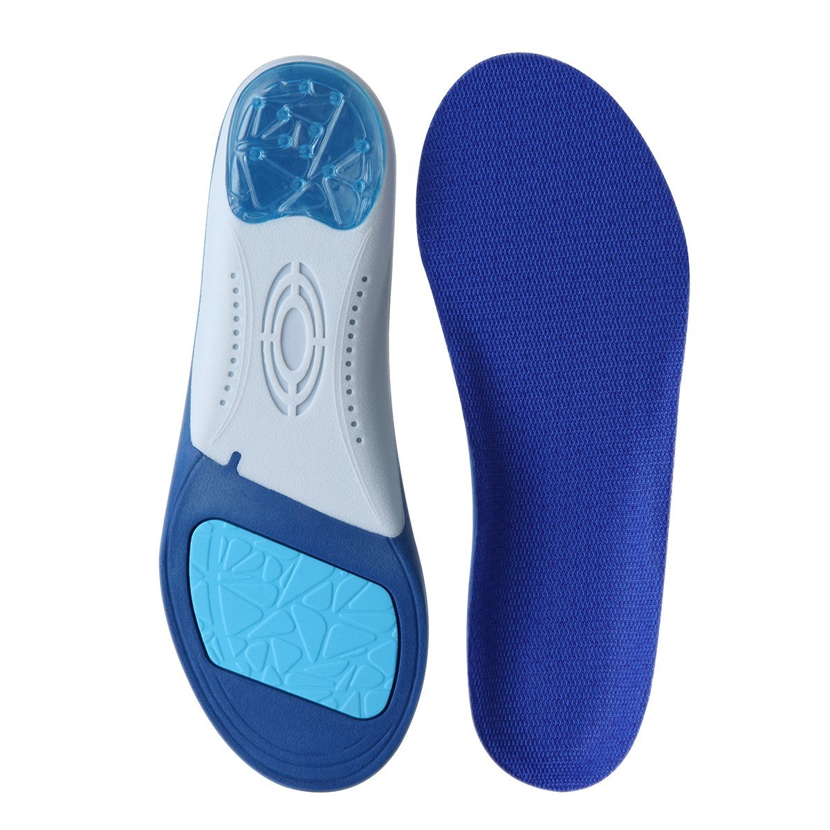 ZG185 Sports PU Insoles Shoe Inserts For Comfort Shoe Insoles Arch Support For Walking Hiking Fasciitis Heel Spur