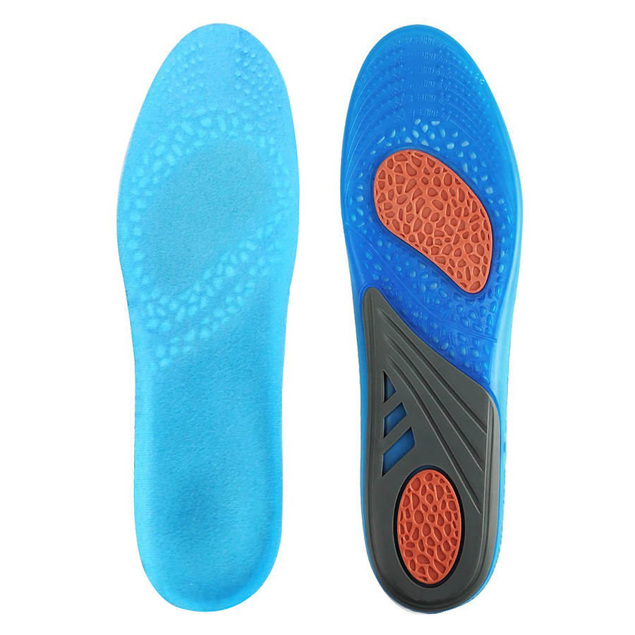 Durable Arch Support Silicone Gel Sport Insole Foot Massage Gel Insole