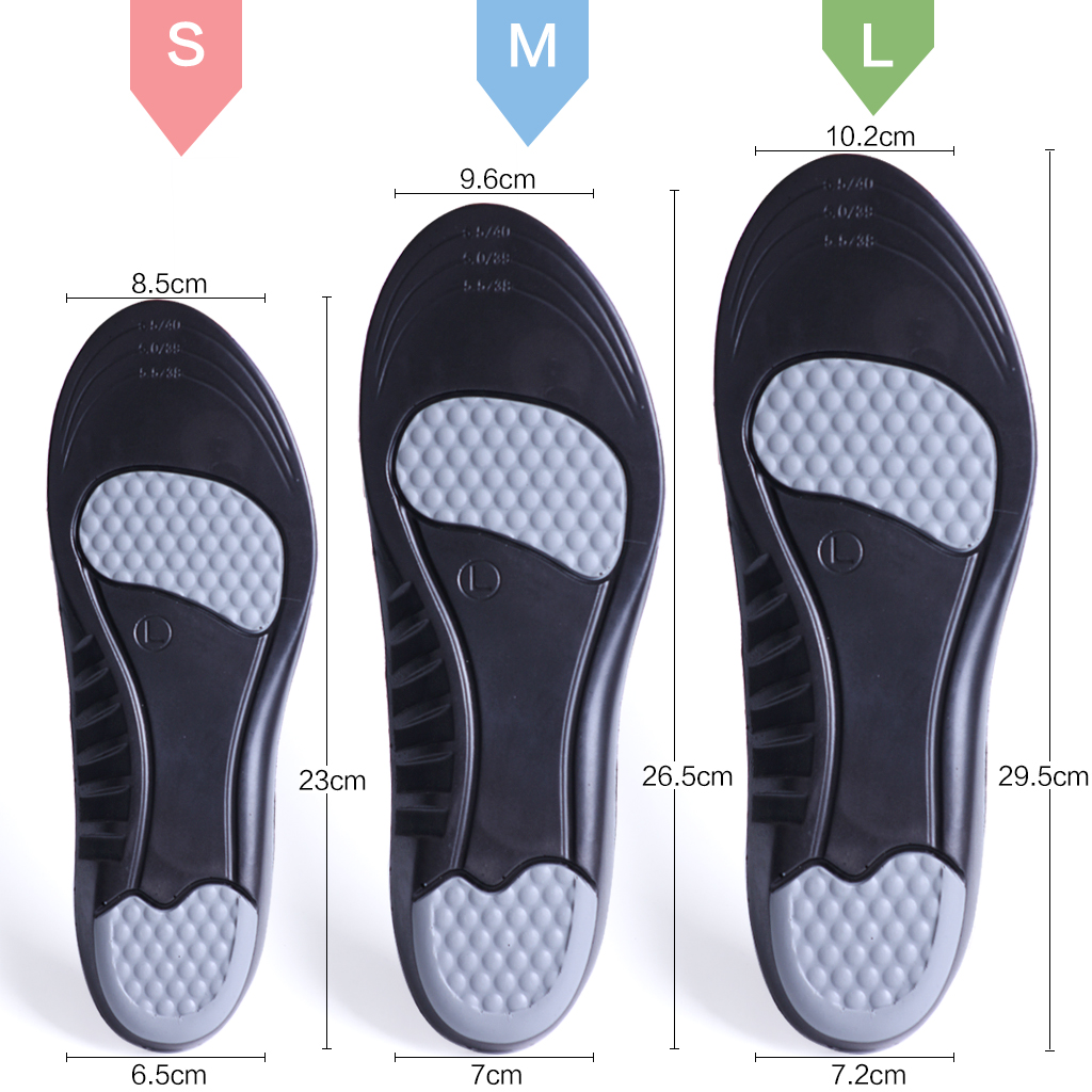China PU Foam Foot Pad Arch Support Sport Shoe Insole Factory