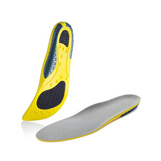 2018 Gel PU Sport Insoles Orthotic Arch Support Heel Cushion Insoles