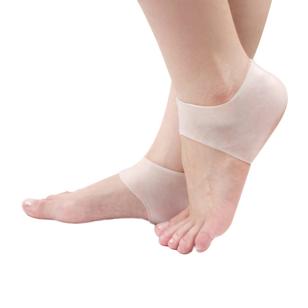 Silicone Heel Protector Pain Relief Insole Protect Foot Care Gel Heel Cushion