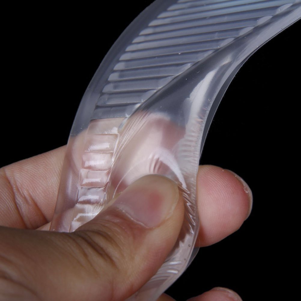 Summer Cooling Gel Silicone Insole Non-slip Massage 3/4 Length Gel Insole