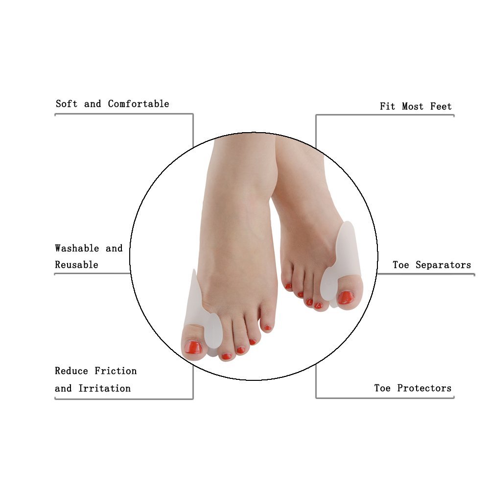 Medicus Hallux Valgus Pro Toe Separators for Bunion Protectors