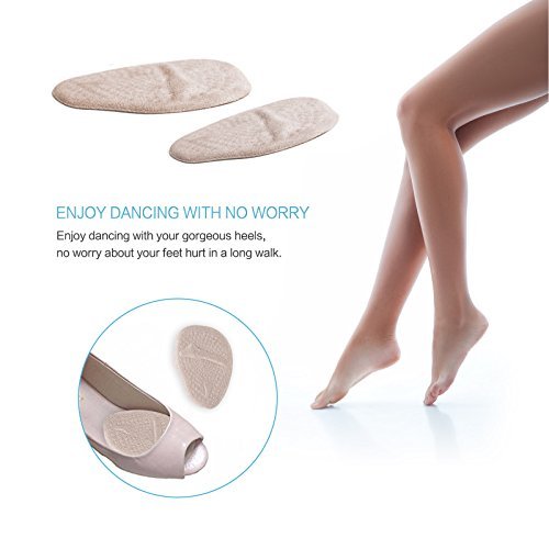 Anti Slip Gel Forefoot Cushion Pad Self Adhesive Soft forefoot Insole