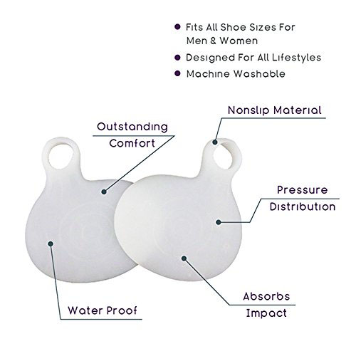 2018 High-heeled Shoes Forefoot Cushion Pads Soft Silicone Insole Half-foot Insoles For Women