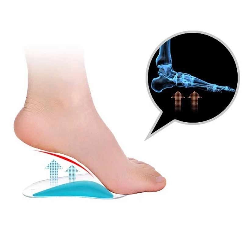 Arch Support Insoles Gel Foot Massage Flat Feet Insoles