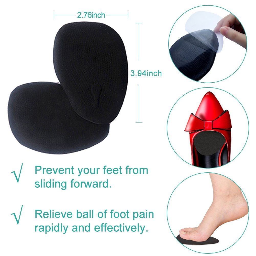 2018 Women Foot Care High Heel Inserts Pads Liner Heel Grips Ball of Foot Insoles Kits