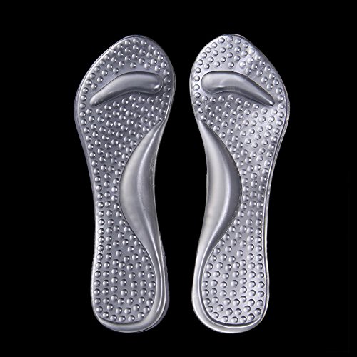 Full Size Anti Slip PU Gel Silicon Foot Massage Insole