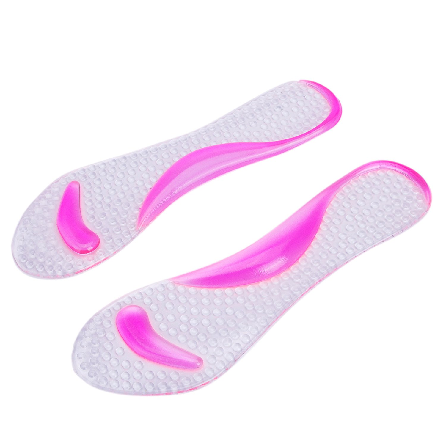 Full Size Anti Slip PU Gel Silicon Foot Massage Insole
