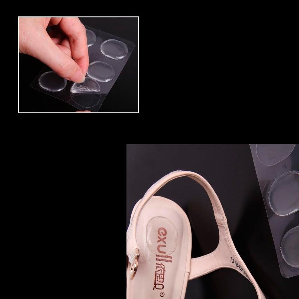 Silicone Gel Heel Cushion Foot Care Shoe Pads Insole Heel Protector