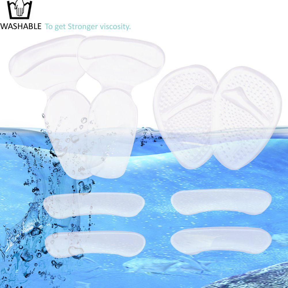 Silicone Gel Heel Cushion Foot Care Shoe Pads Insole Heel Protector