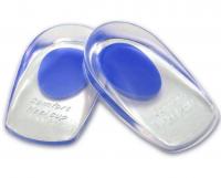 Anti Slip Silicone Gel Cushion Insole Shoe Back Heel Pad Clear