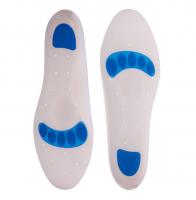 2018 High Quality Comfortable Footcare Plantar Fasciitis Shoes Inserts Silicone Insoles for Patients