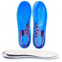 Reusable Anti friction Men Silicone Shoe Insole Running insoles