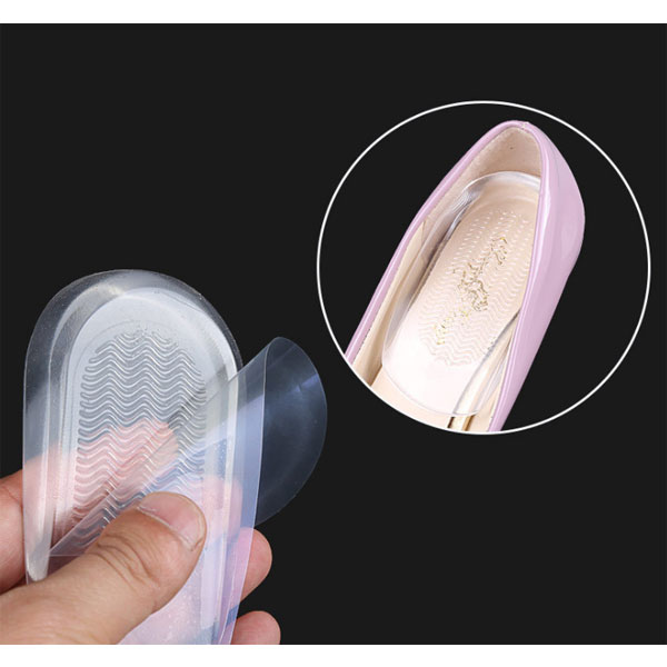 Hot Selling Low Cost Shock Absorption Silicone Height Increase Insole ZG-409