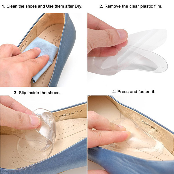 New Arrival Daily Use Silicone Gel silicone Foot Pads ZG-255