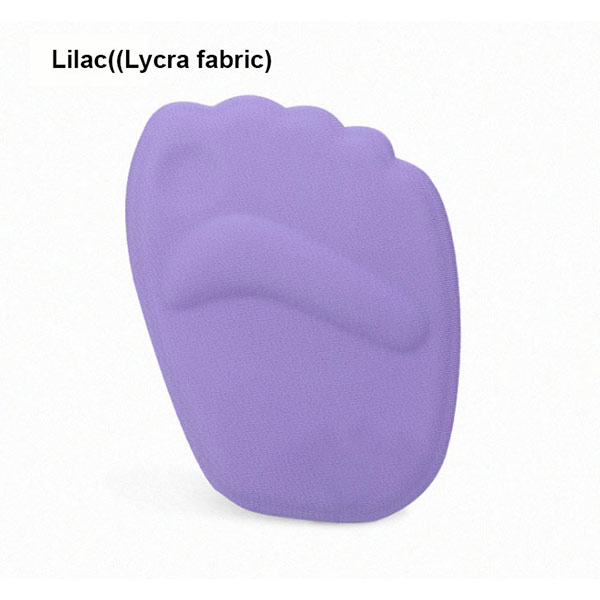 Wholesale reusable foot pain relief  insoles Silicone SEBS foot pads ZG-415