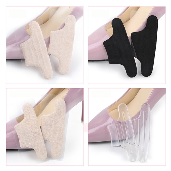 New Style Silicone Gel Heel Grips Cushion Back Pads fabric heel grips  ZG-365 - Dongguan Zhiguo New Material Technology Co., Ltd.